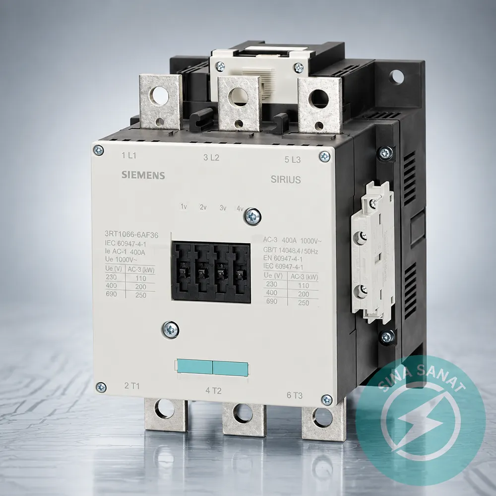 3RT1064-6AP36 کنتاکتور زیمنس مدل 3RT1064-6AP36