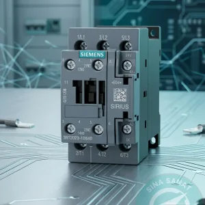 کنتاکتور زیمنس 3RT2023-1BB40 بوبین 24 ولت DC